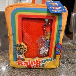 Whatever! Makes You Happy Rainbow Brite Pin Display Mini Backpack